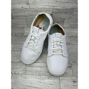 Olukai Pehuea Li Ili Shoes Womens Size 6.5 White Leather Casual Low Top Sneakers